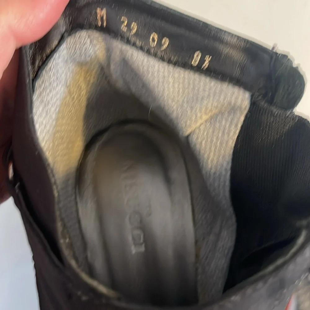 Sesto Meucci ankle boots black size 9.5 - Picture 5 of 5